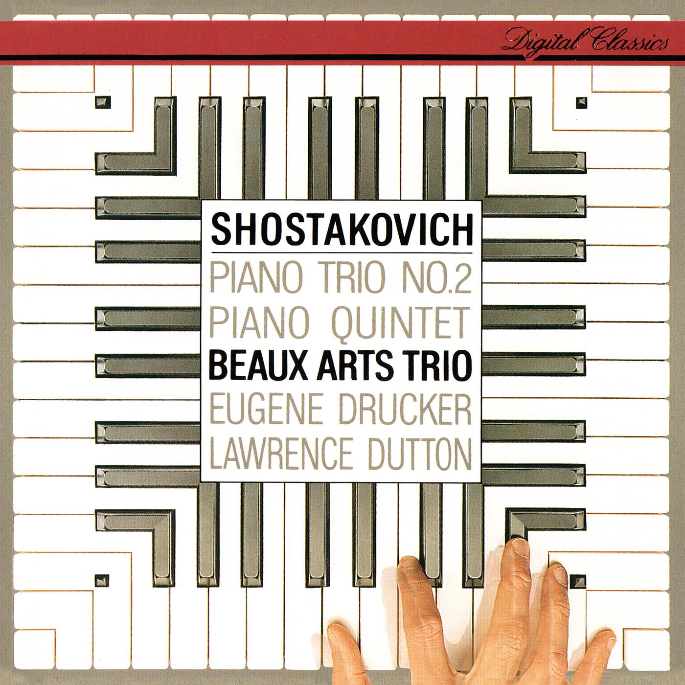 Постер альбома Shostakovich: Piano Quintet; Piano Trio No. 2