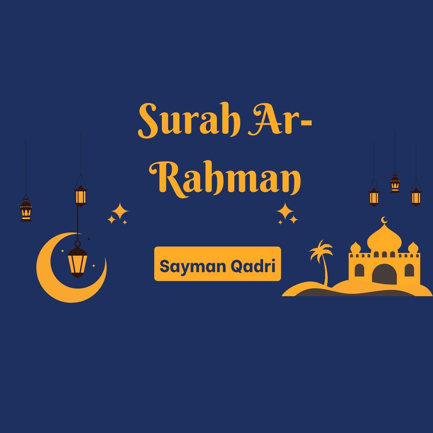Постер альбома Surah Ar Rahman
