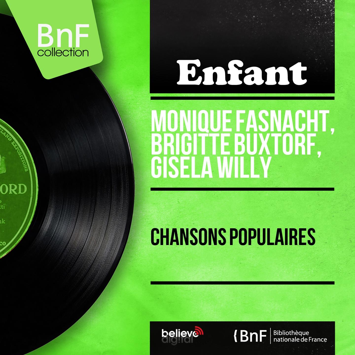 Постер альбома Chansons populaires (Mono Version)