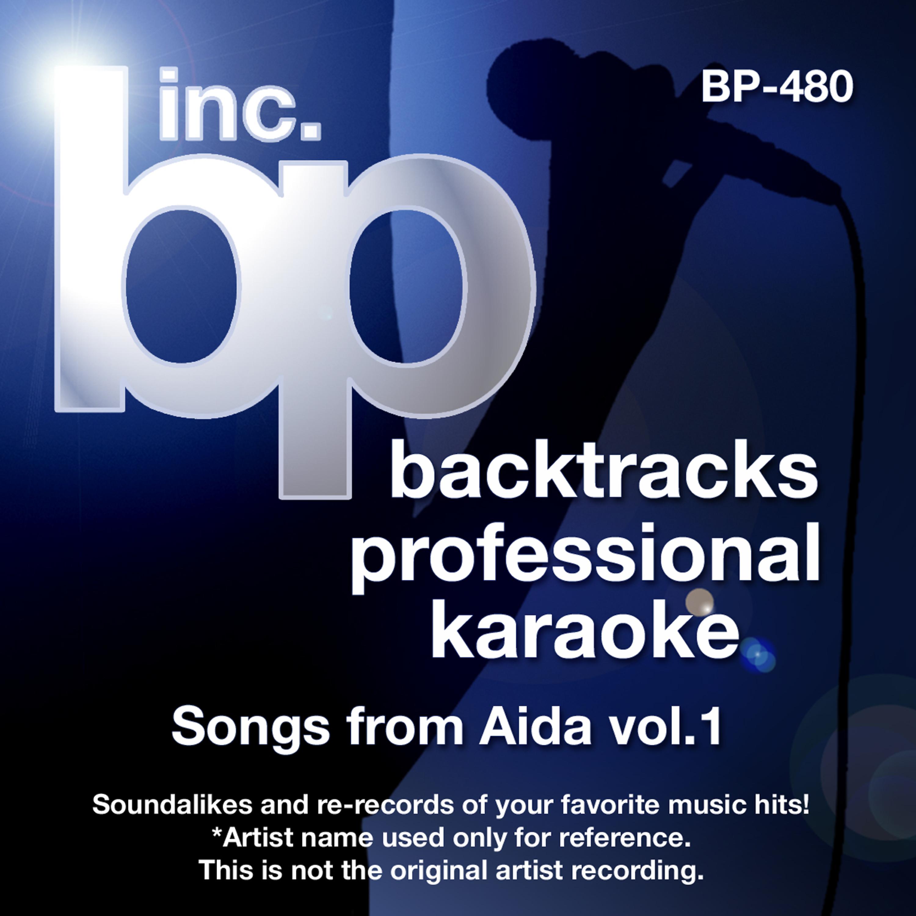 Постер альбома Songs for Aida, Vol. 1 (Karaoke)