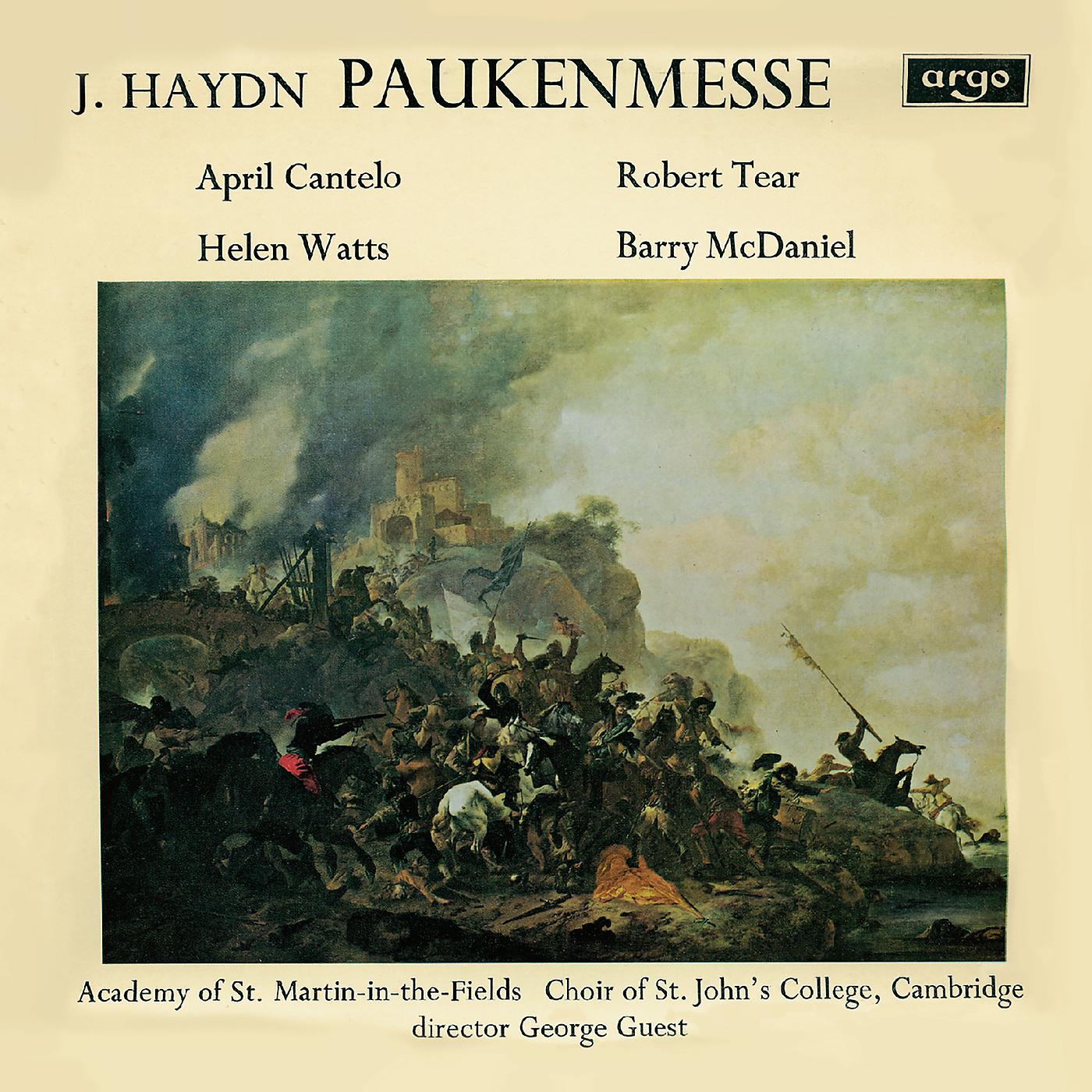 Постер альбома Haydn: Missa in tempore belli - "Paukenmesse" / M. Haydn: Ave Regina