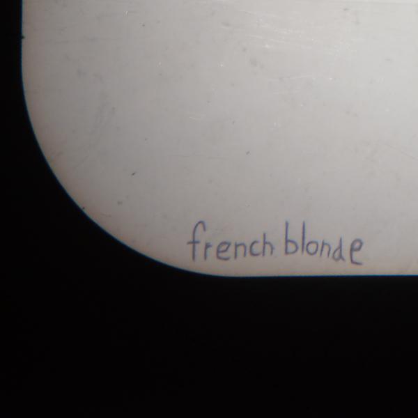 Постер альбома French Blonde