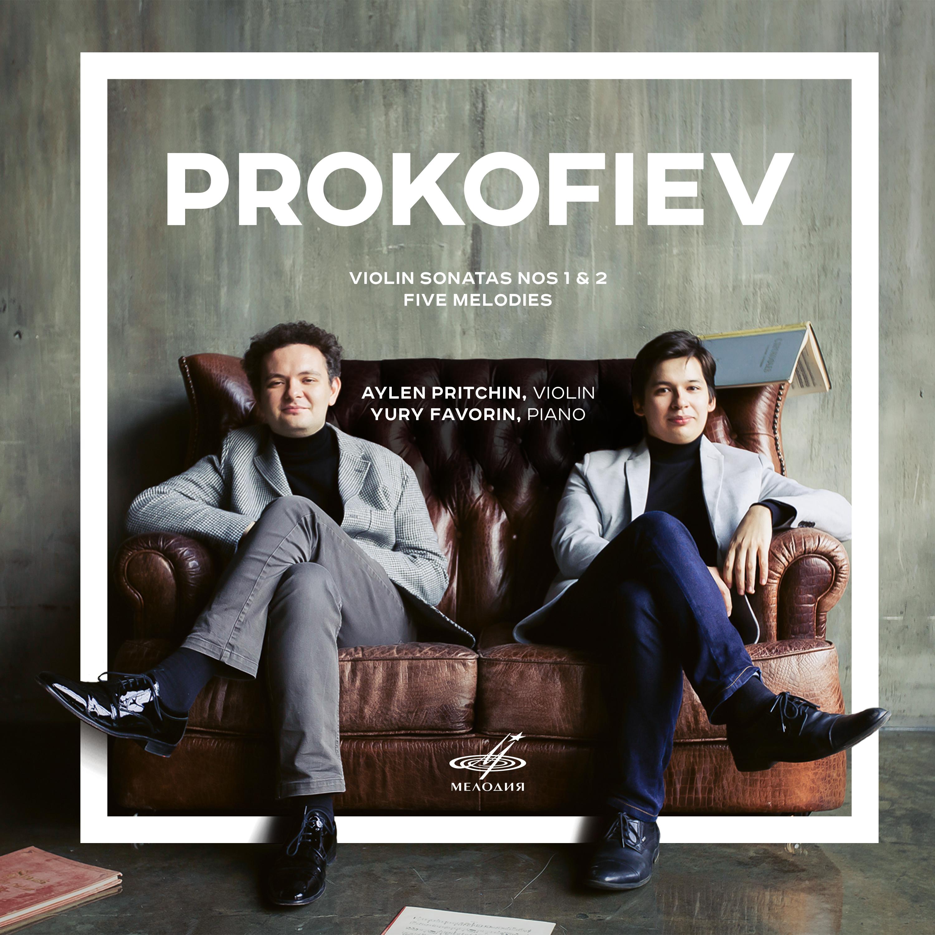 Постер альбома Прокофьев: Пять мелодий, сонаты No. 1 и 2