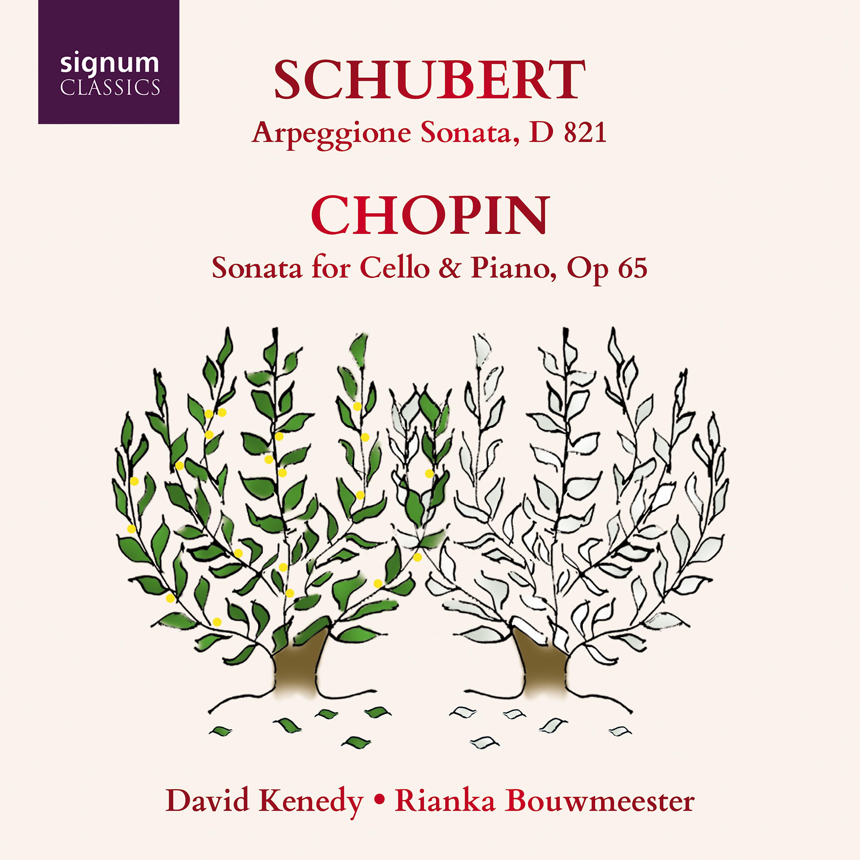 Постер альбома Schubert: Arpeggione Sonata – Chopin: Sonata for Cello & Piano