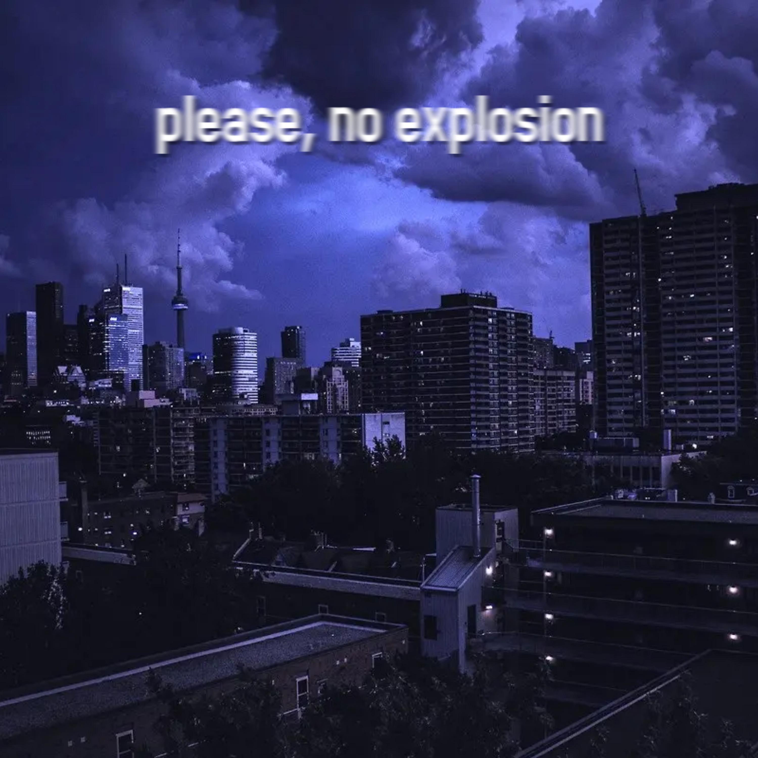 Постер альбома please, no explosion