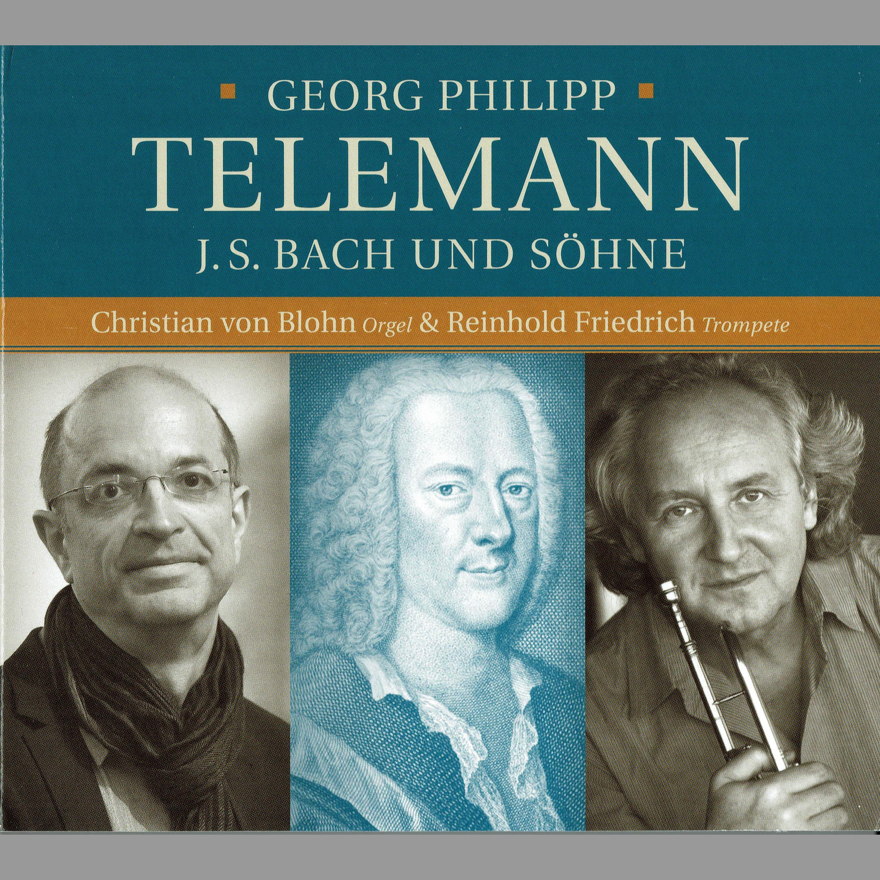 Постер альбома Friedrich & Bach: Georg Philipp Telemann - J. S. Bach & Söhne
