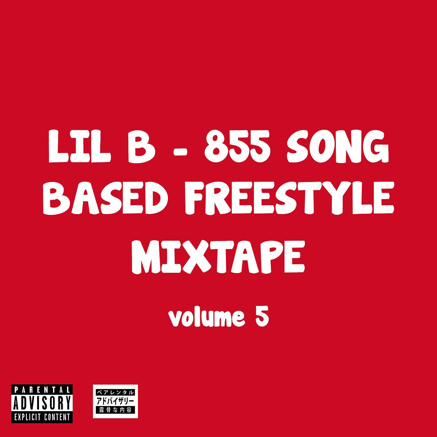 Постер альбома 855 Song Based Freestyle Mixtape, Vol. 5
