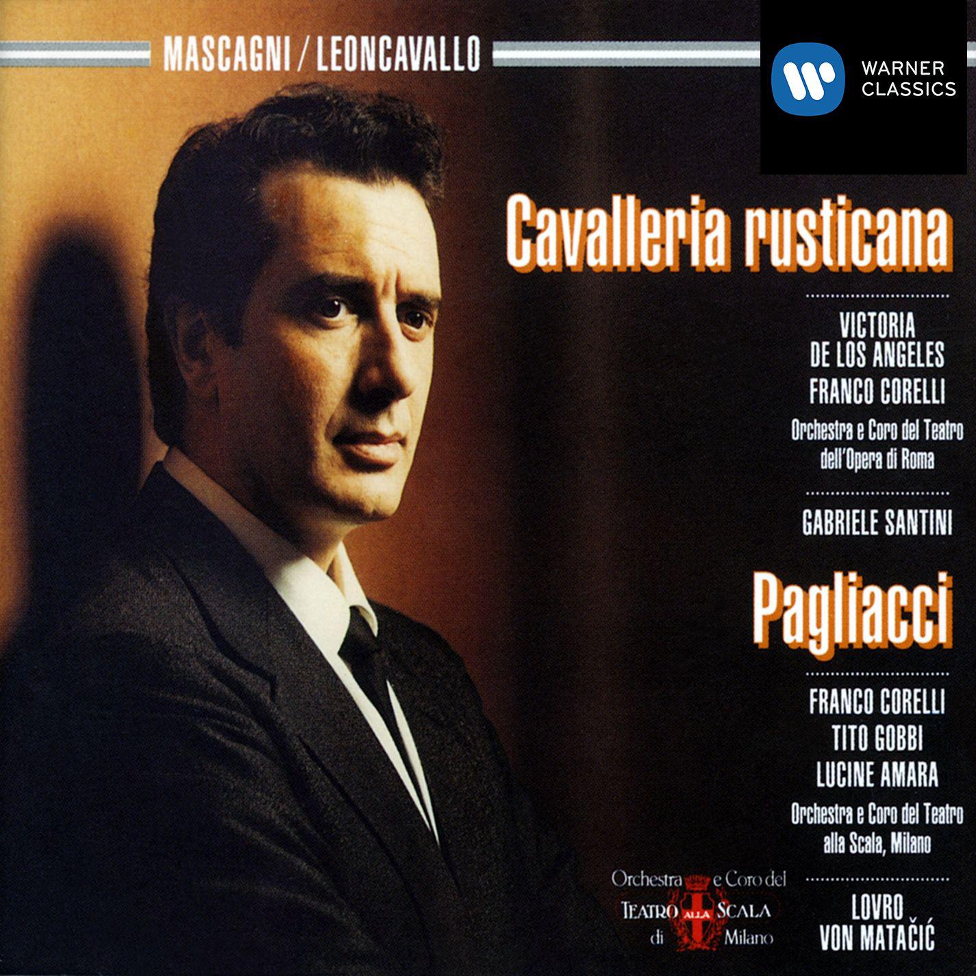 Постер альбома Mascagni: Cavalleria Rusticana - Leoncavallo: I Pagliacci