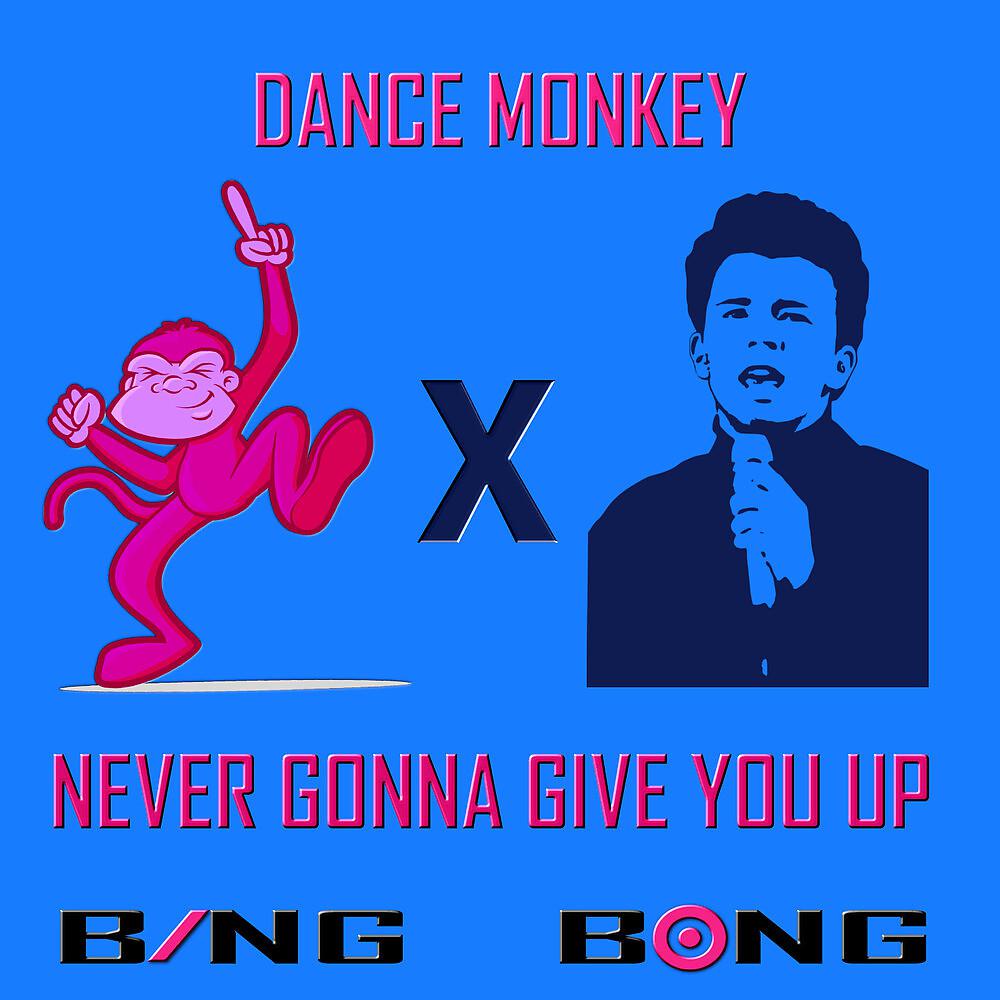 Постер альбома Dance Monkey x Never Gonna Give You Up