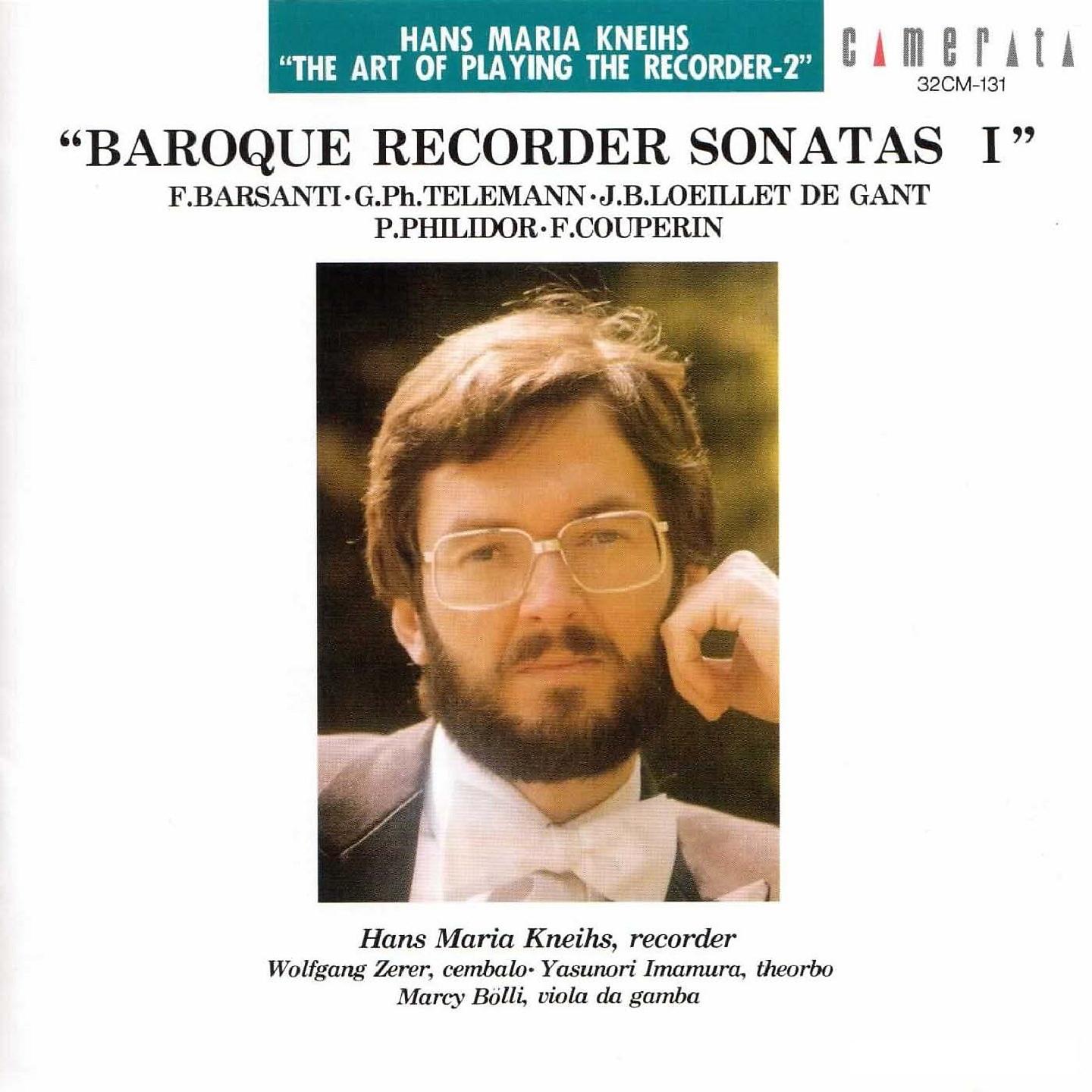 Постер альбома Baroque Recorder Sonatas I
