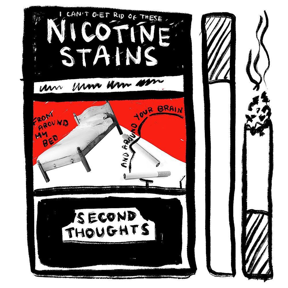 Постер альбома nicotine stains
