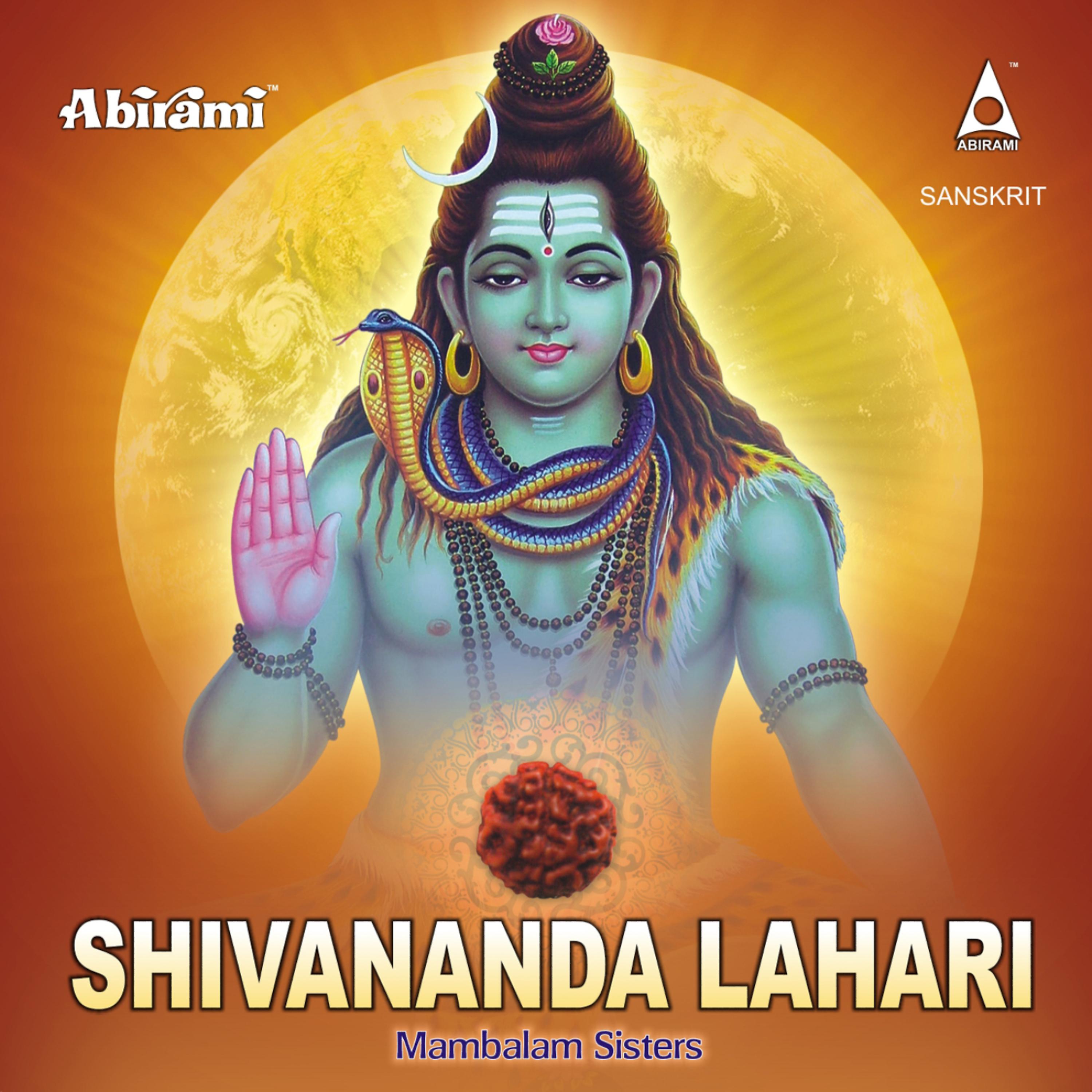 Постер альбома Shivananda Lahari