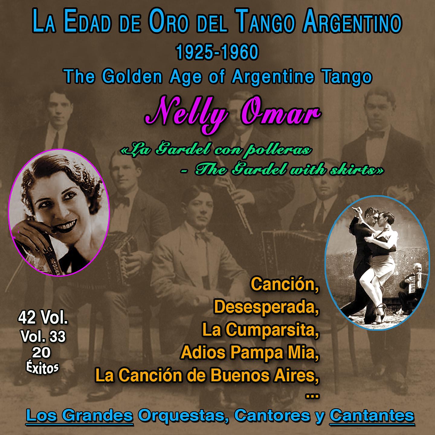 Постер альбома La Edad De Oro Del Tango Argentino - 1925-1960