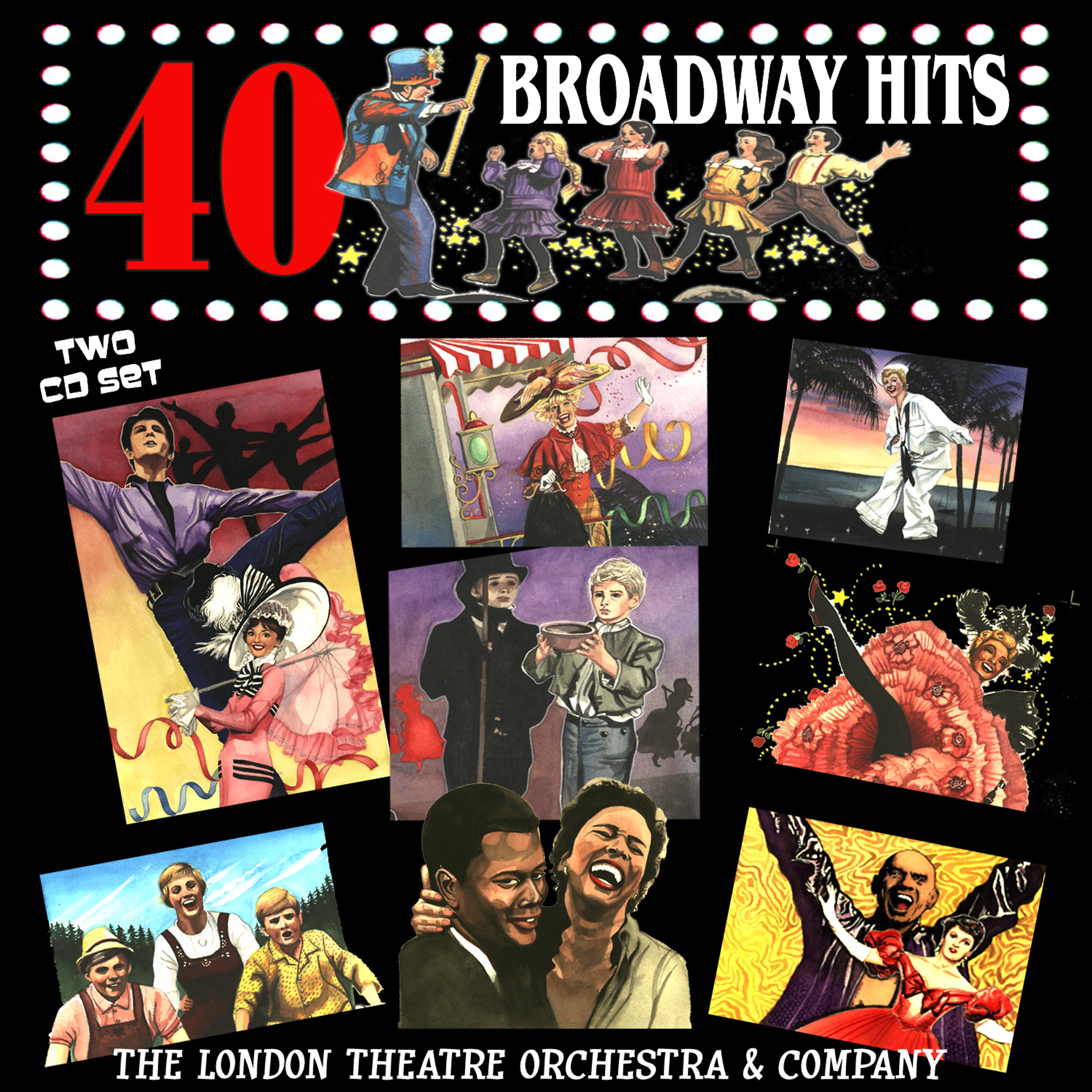 Постер альбома 40 Broadway Hits