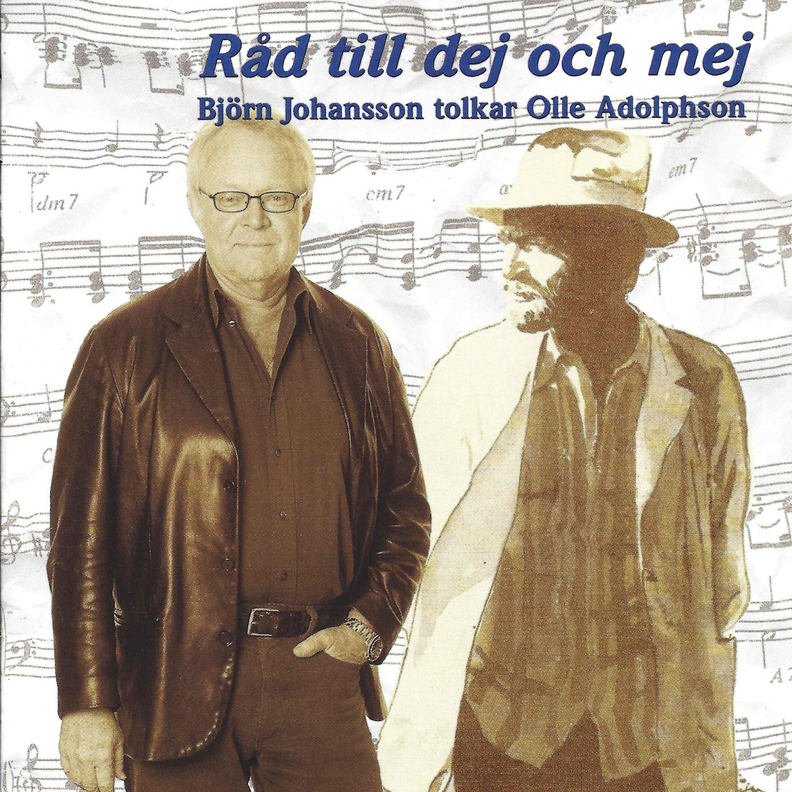 Постер альбома Råd till dej och mej - Björn Johansson tolkar Olle Adolphson