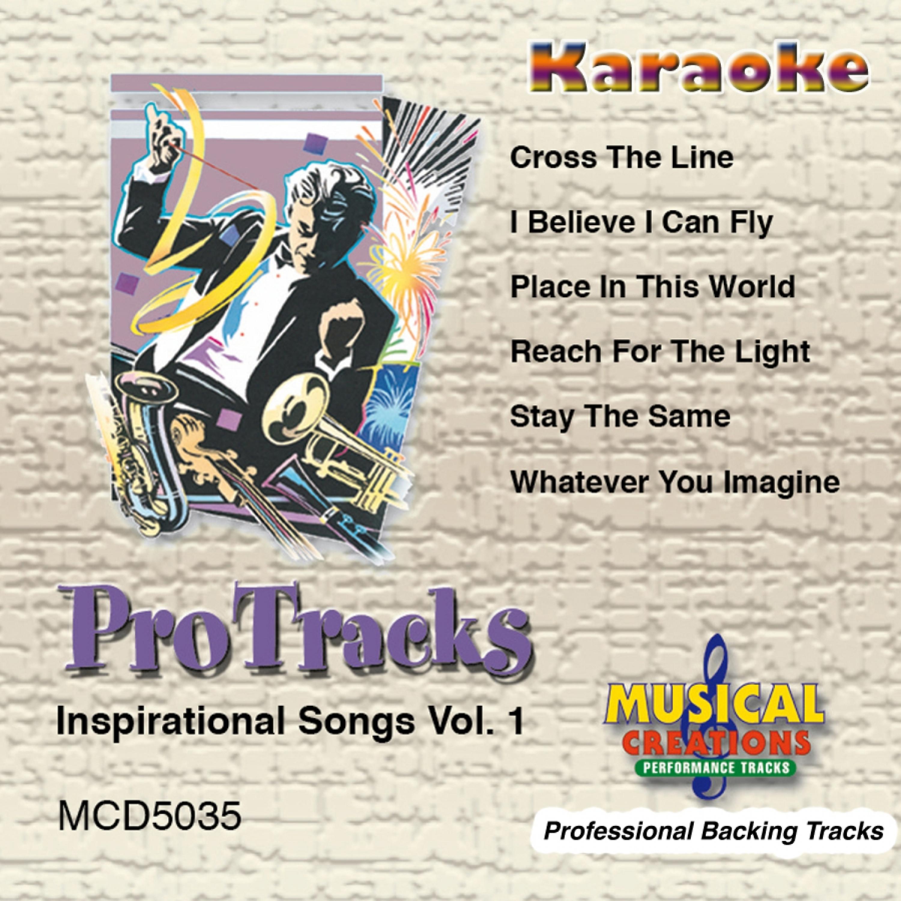 Постер альбома Karaoke - Inspirational Songs Vol. 1