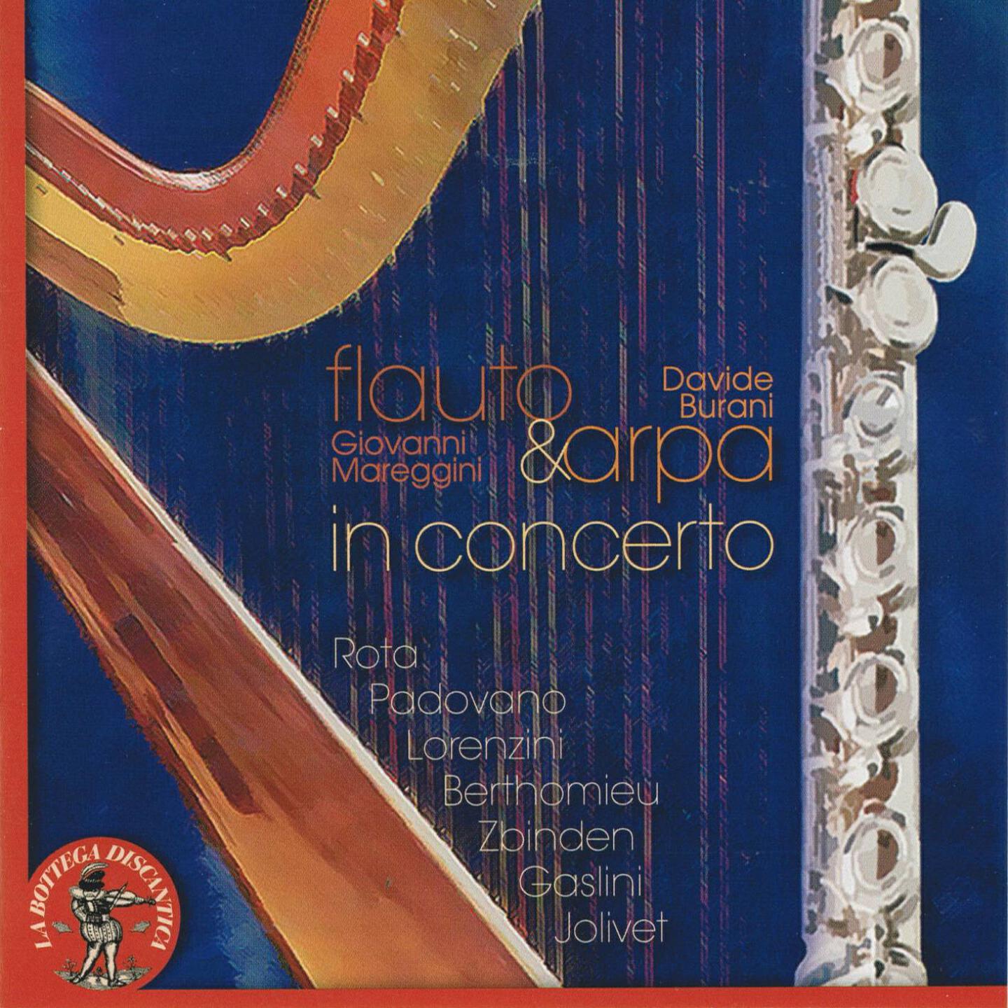 Giovanni Mareggini - Giorgio Gaslini : Chorus per flauto. Canto d'amore prima della battaglia