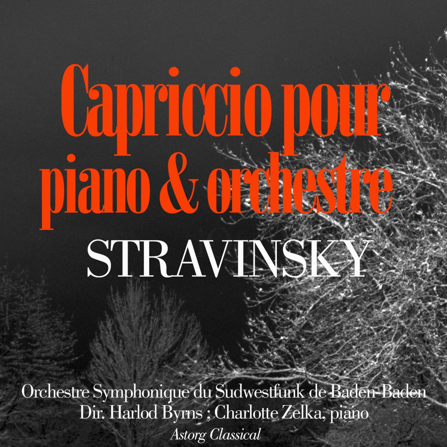 Постер альбома Stravinsky : Capriccio pour piano et orchestre