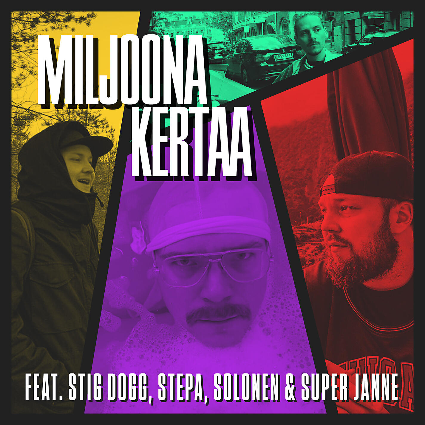 Rekami - Miljoona kertaa (feat. Stig Dogg, Stepa, Solonen & Super Janne)