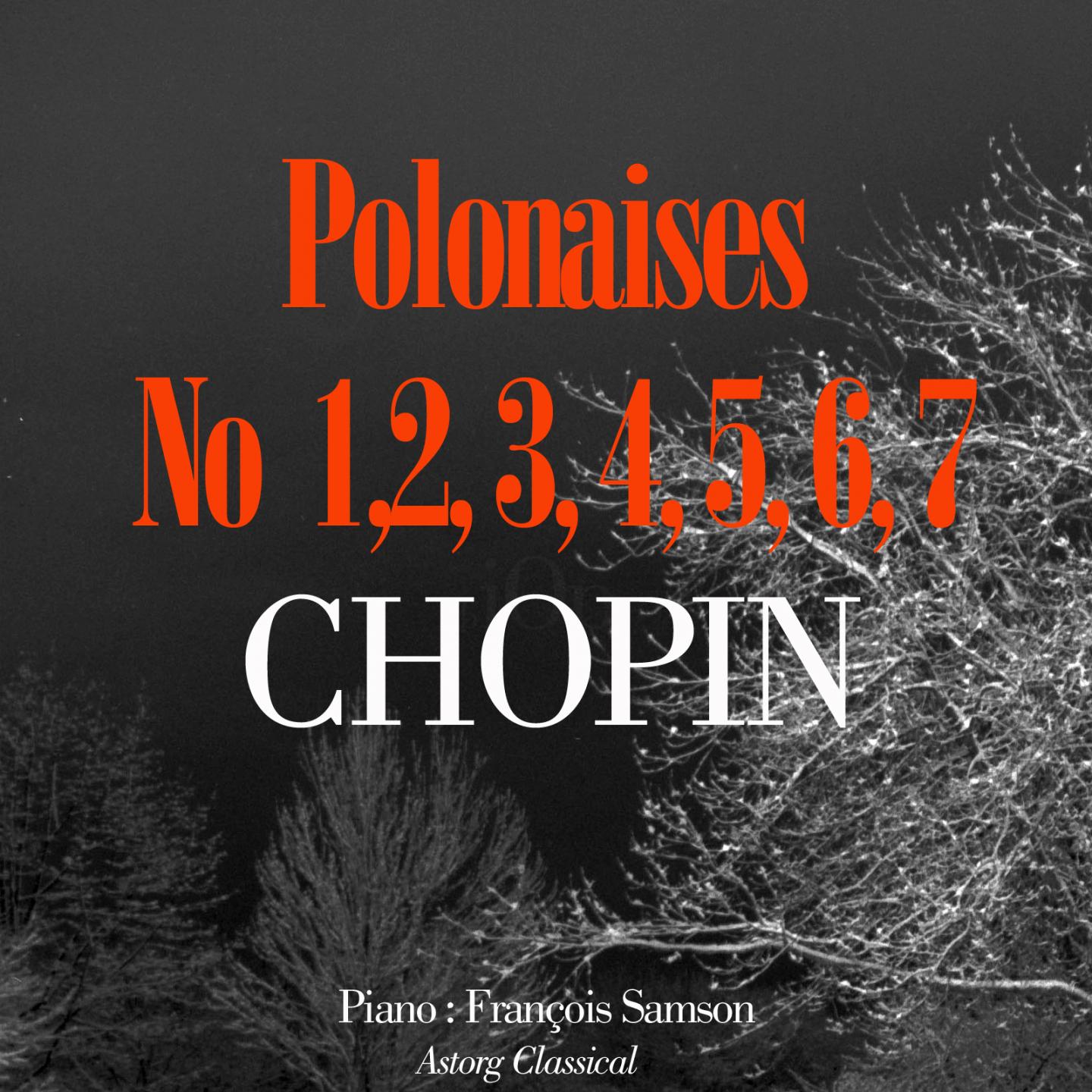 Постер альбома Chopin : Polonaises Nos. 1 to 7