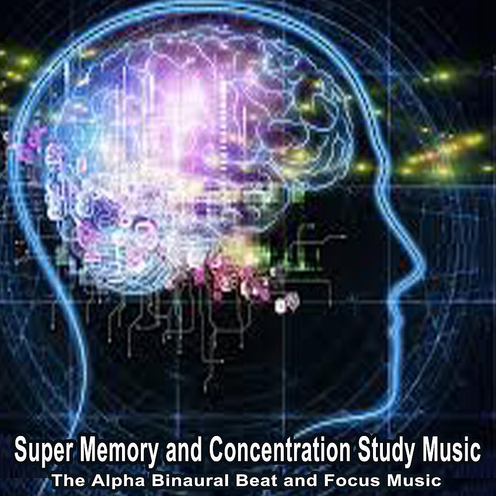 Постер альбома Super Memory and Concentration Study Music (The Alpha Binaural Beats and Focus Music)