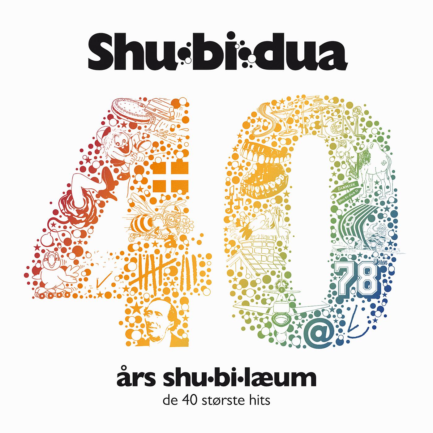 Постер альбома 40 års Shu-bi-læum