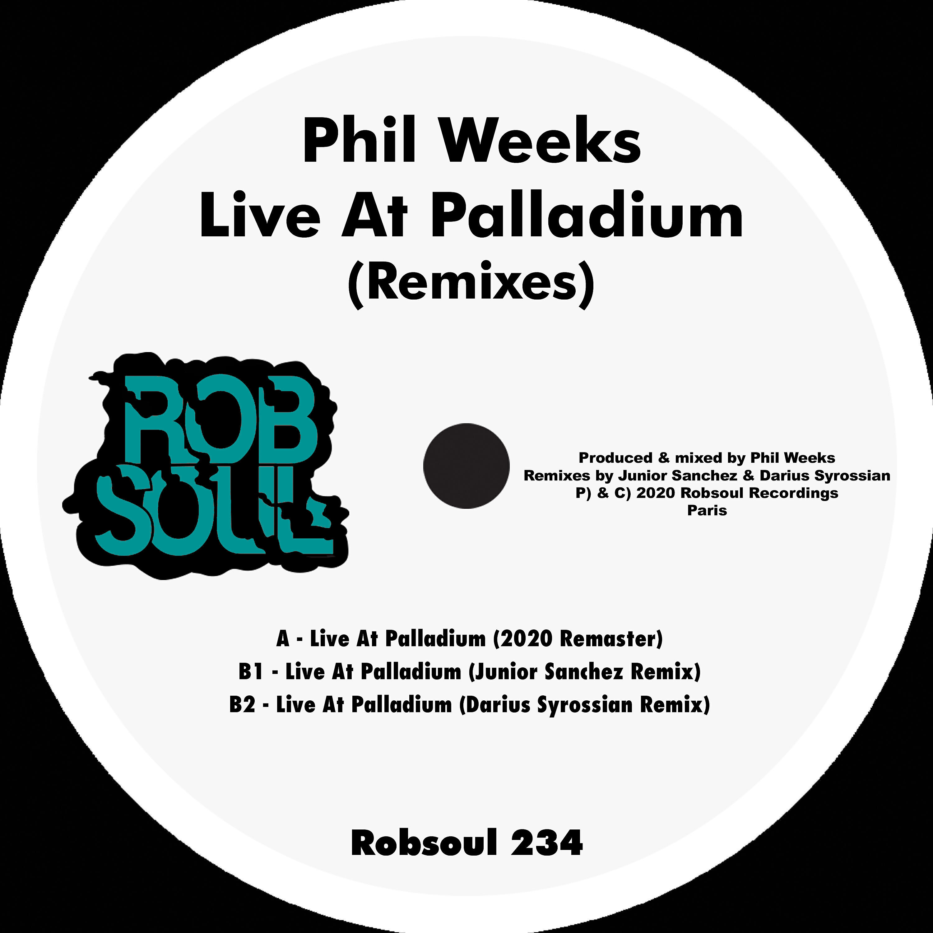Phil Weeks - Live at Palladium (Junior Sanchez Remix)