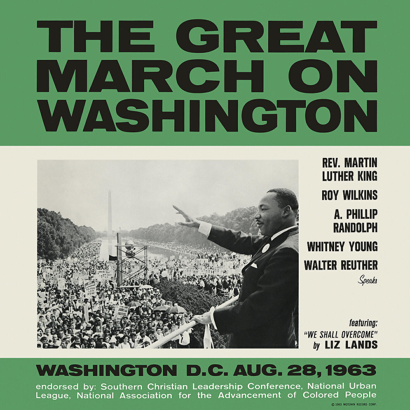 Whitney M. Young, Jr. - Speech By Whitney M. Young (Live In Washington, D.C., August 28, 1963)