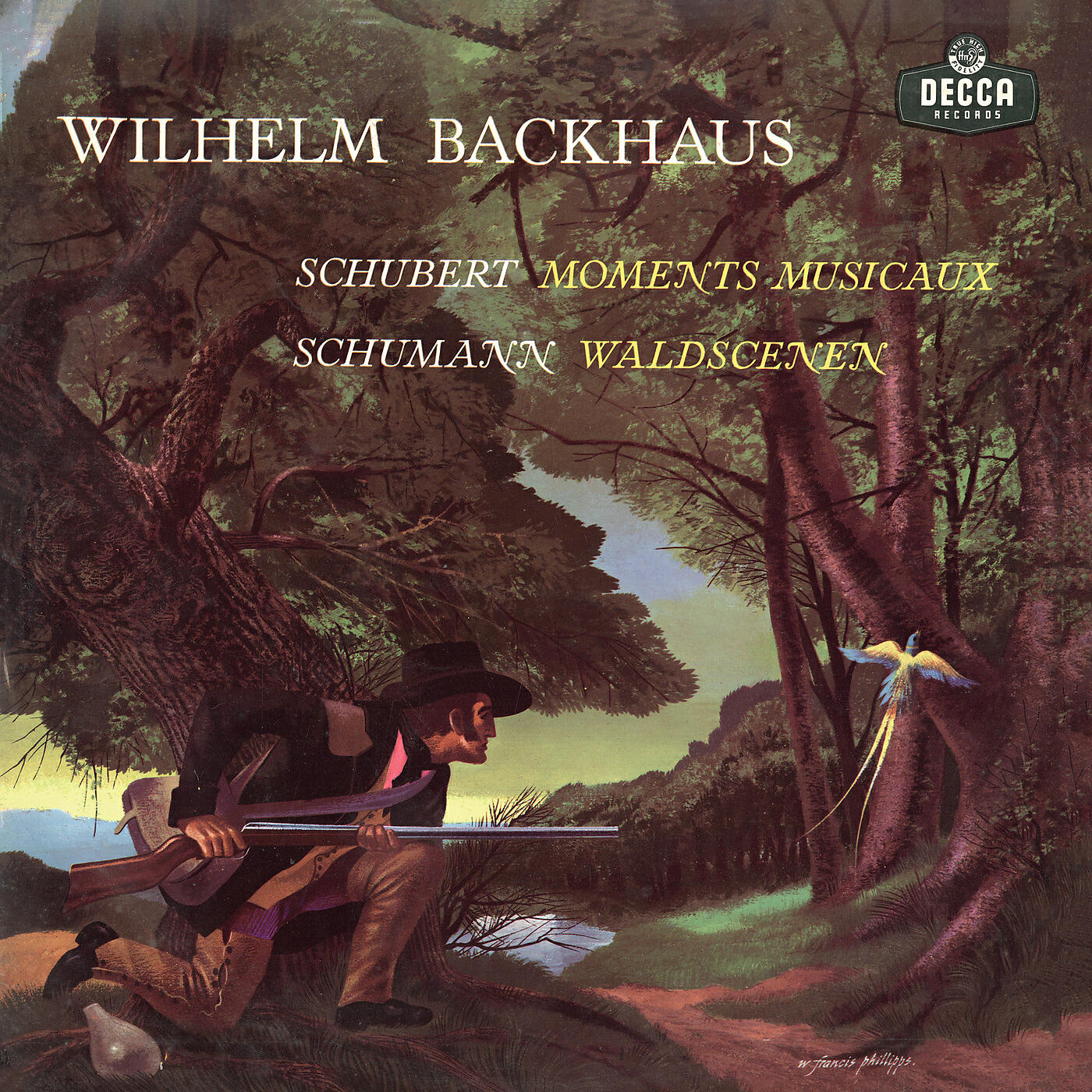 Wilhelm Backhaus - Schubert: 6 Moments musicaux, Op. 94, D. 780 - No. 3 in F Minor: Allegro moderato