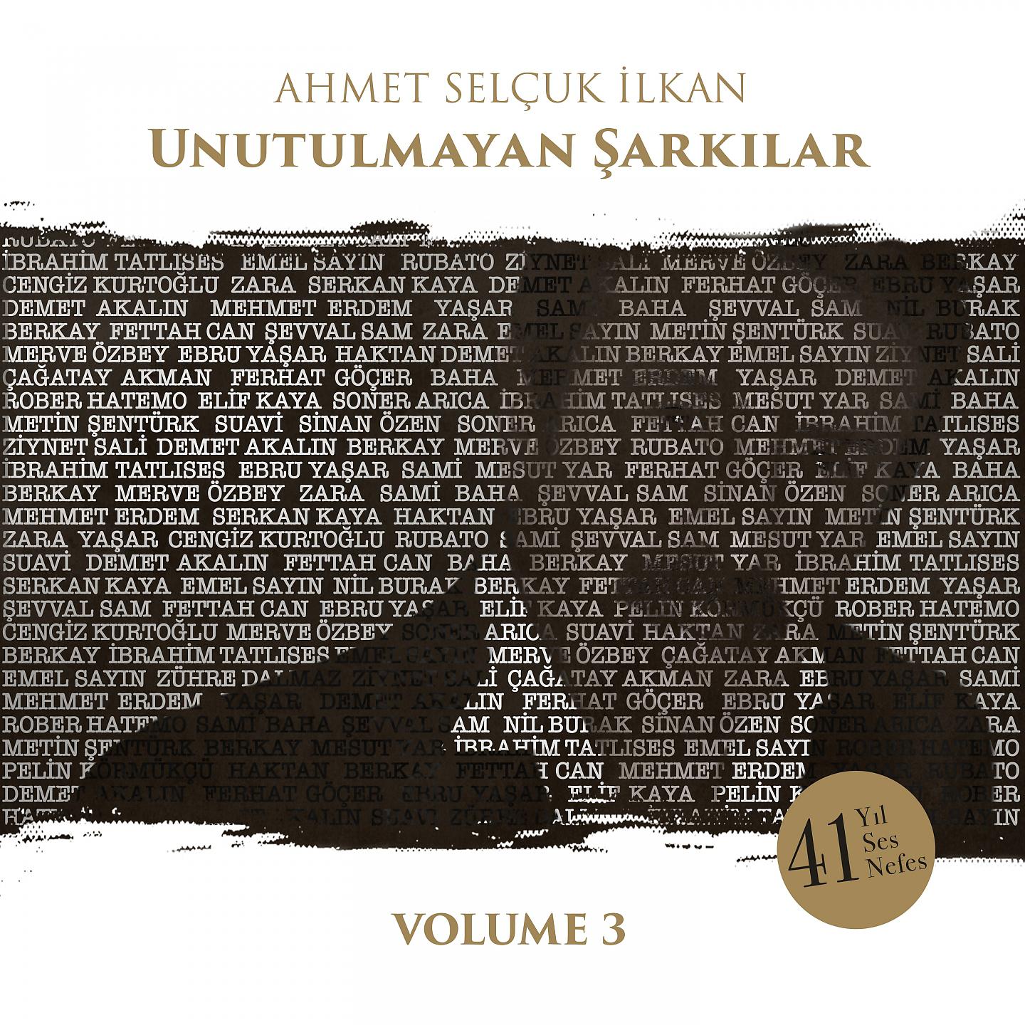 Постер альбома Ahmet Selçuk İlkan Unutulmayan Şarkılar, Vol. 3