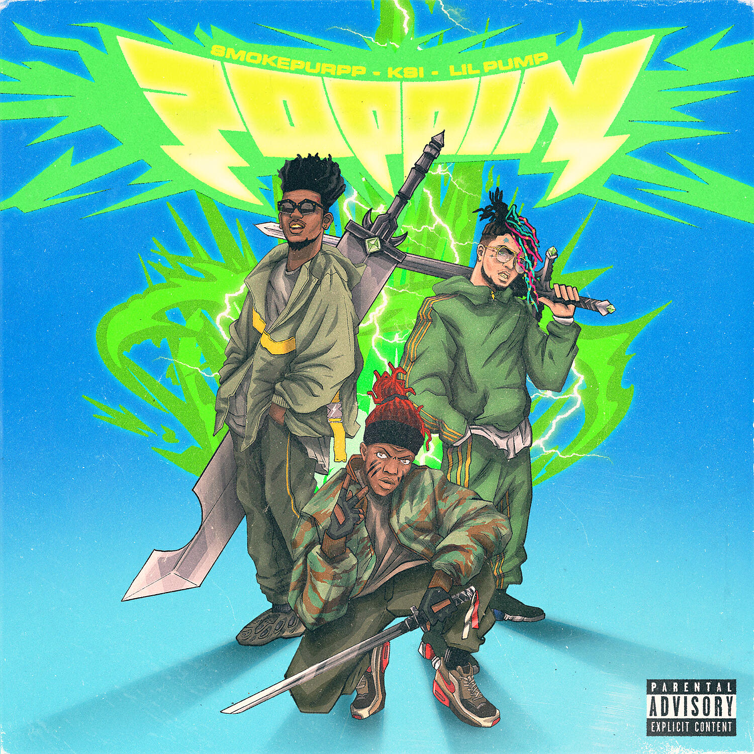 KSI - Poppin (feat. Lil Pump & Smokepurpp) [Instrumental]