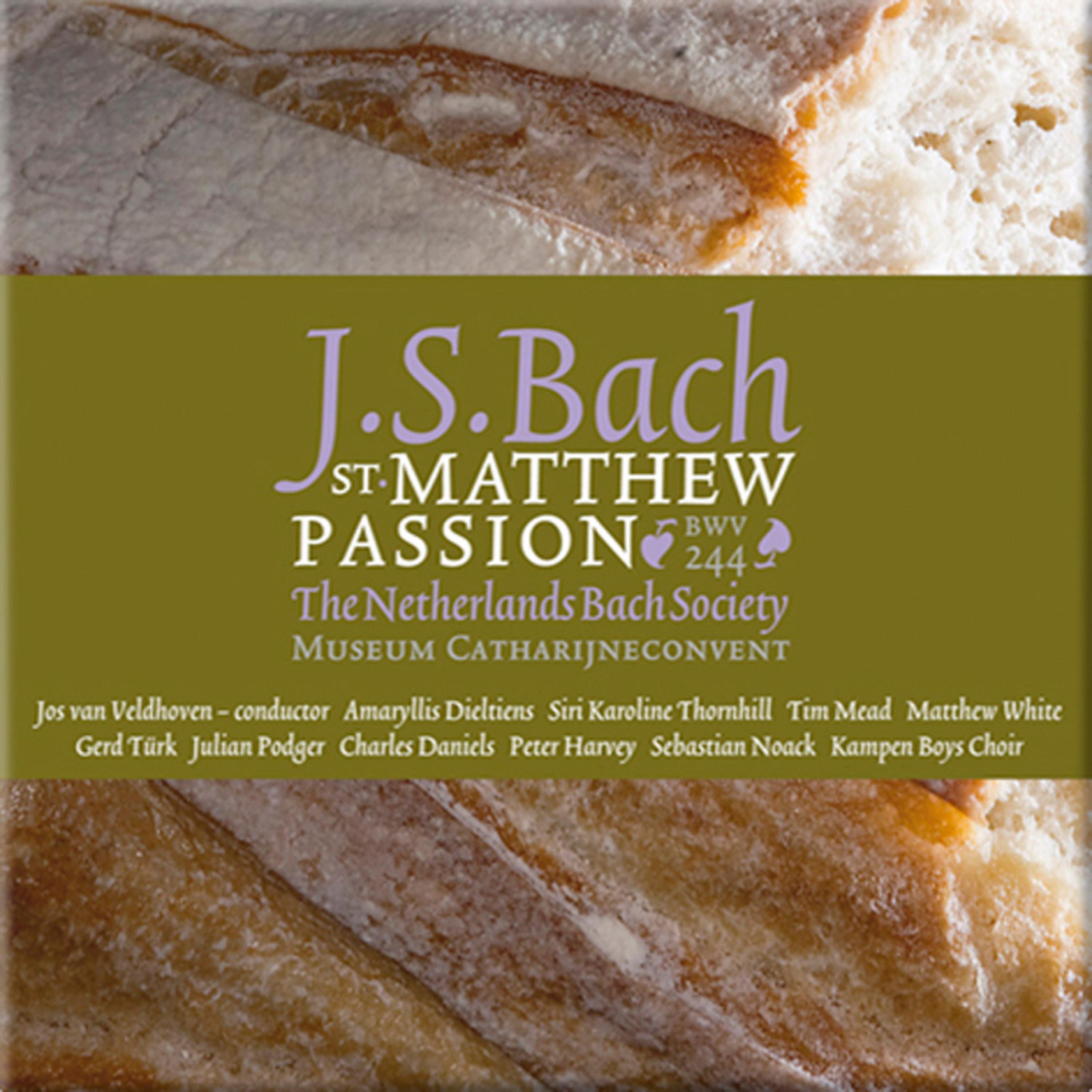 Постер альбома Bach: St. Matthew Passion, BWV 244