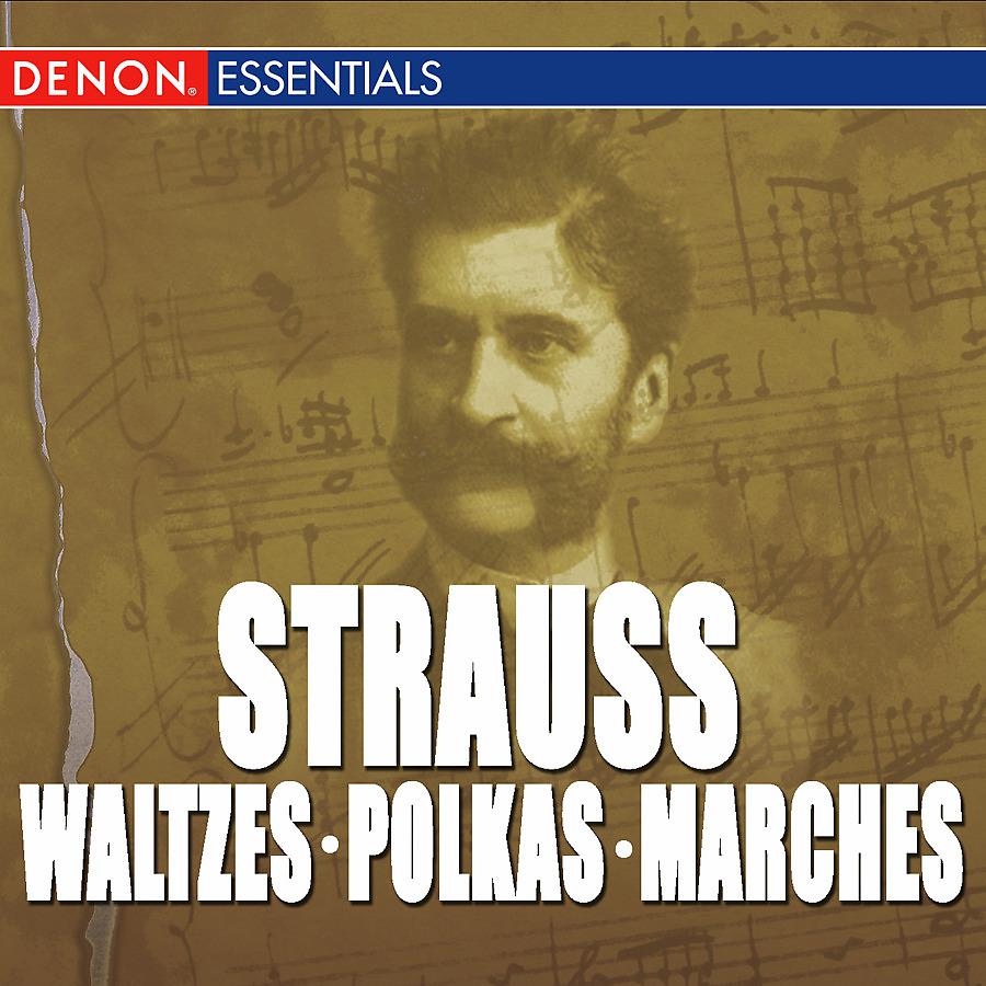 Постер альбома Great Strauss Waltzes, Polkas & Marches: Alfred Scholz & The Viennese Folk Opera Orchestra