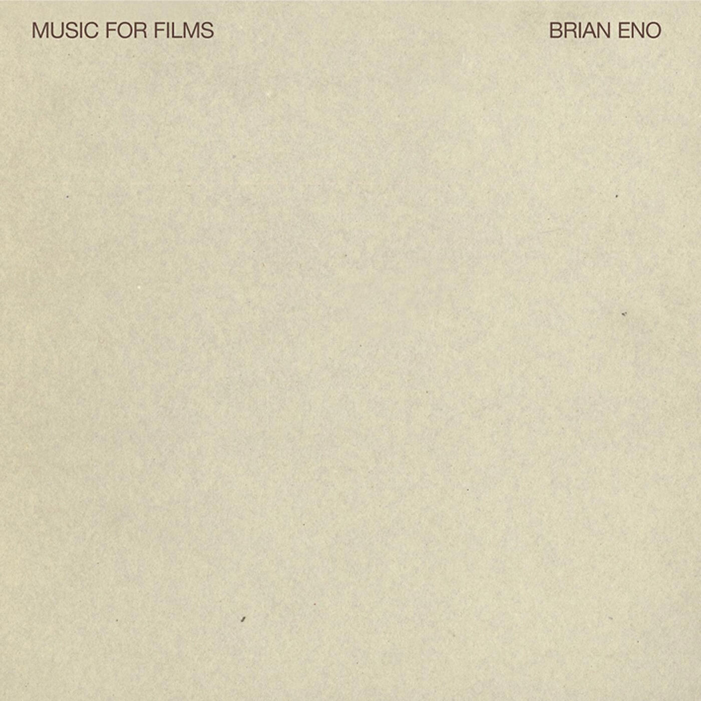 Brian Eno - Two Rapid Formations (Remastered 2005)