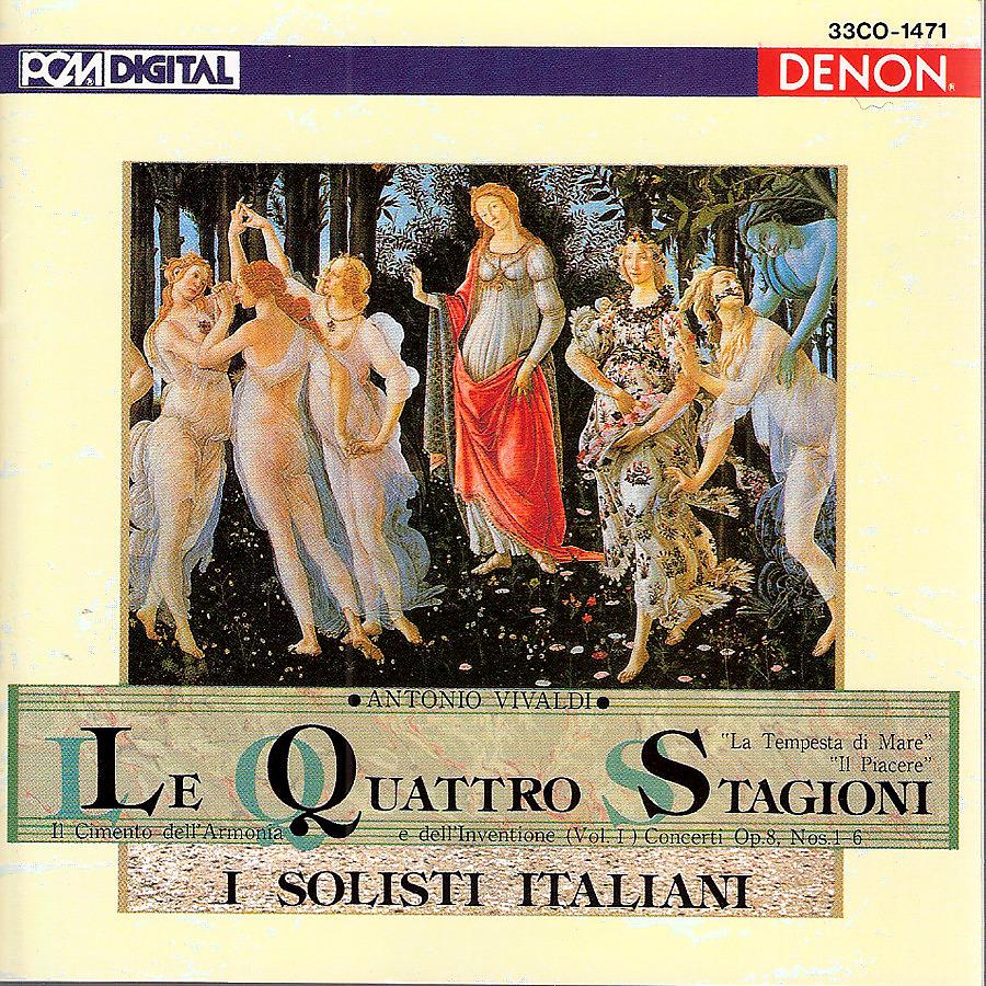 Постер альбома Vivaldi: Il Cimento dell'armonia e dell'inventone (Vol.1), Concerti Op. 8, Nos. 1 - 6