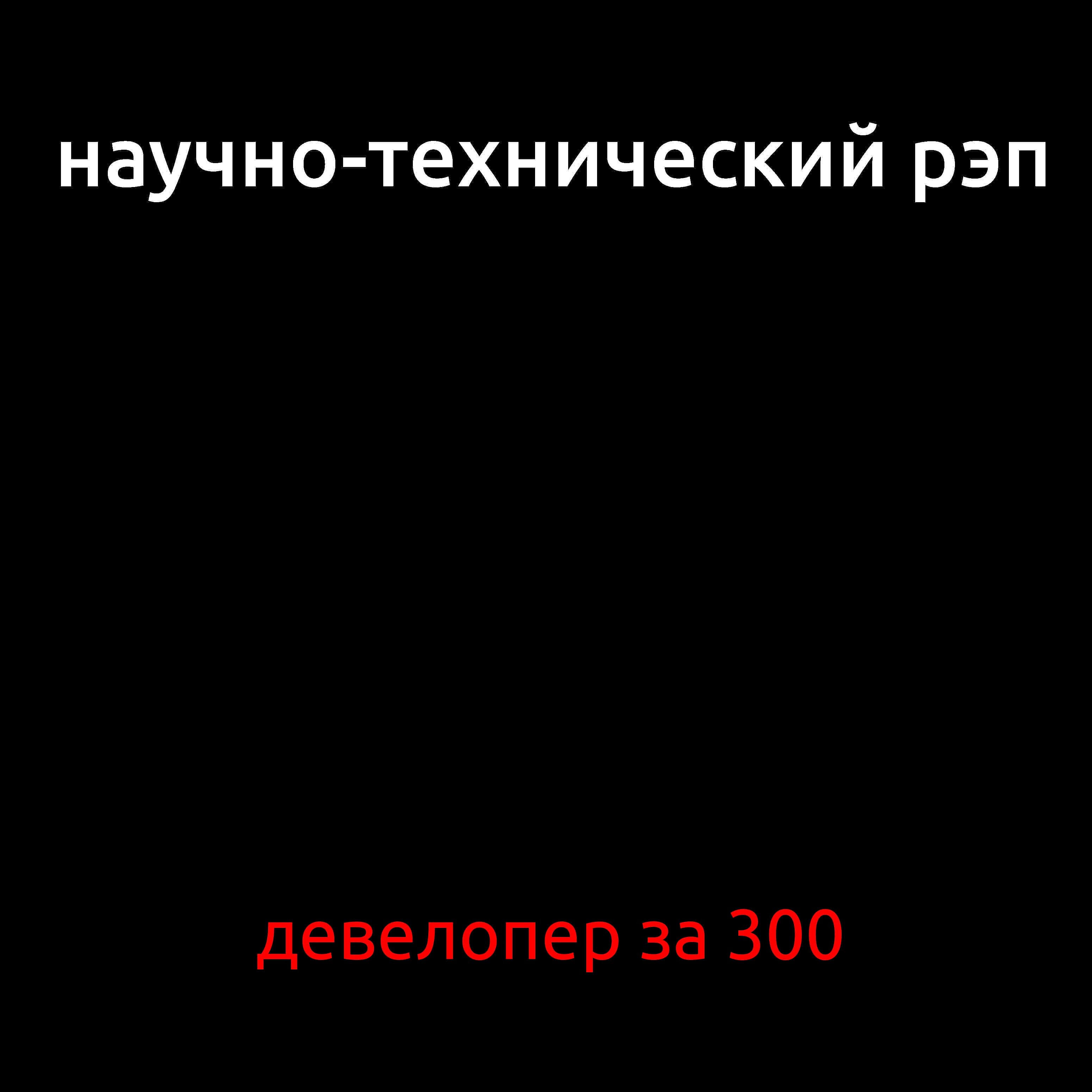 Научно-технический Рэп - Девелопер за 300