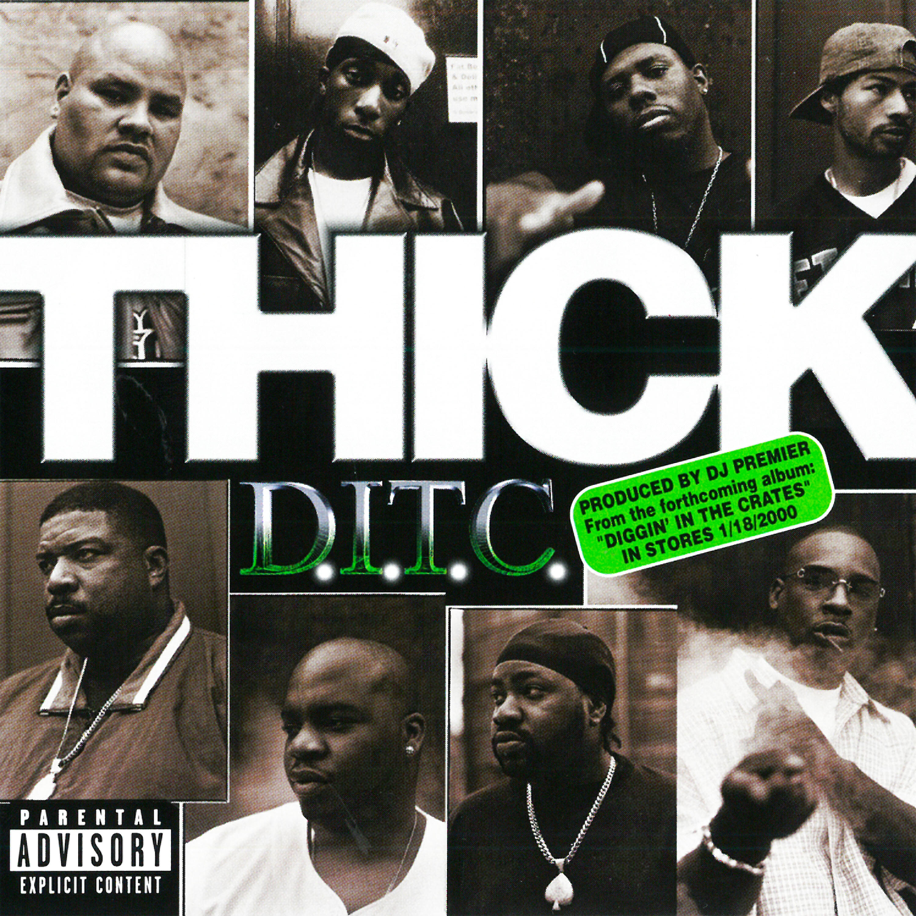 D.I.T.C. - Thick (feat. A.G., Big L, & O.C.) [Environmentally Friendly Version]