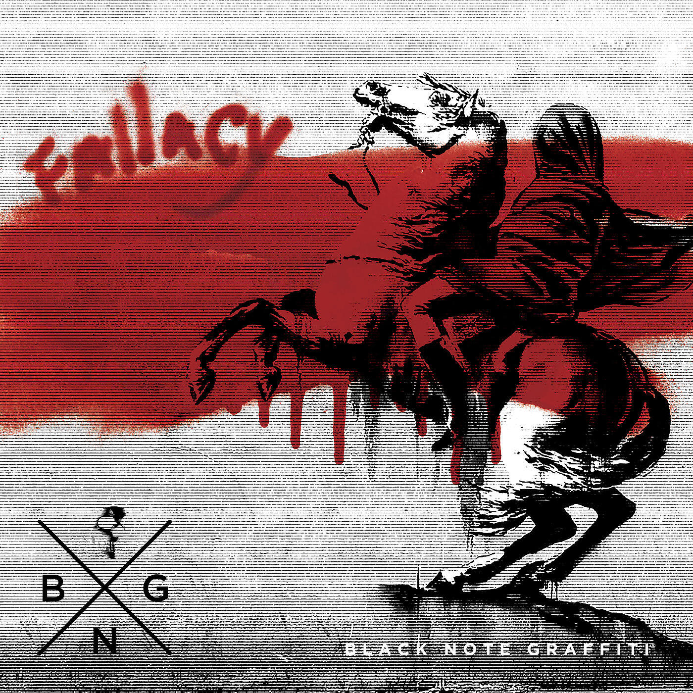 Black Note Graffiti - Fallacy