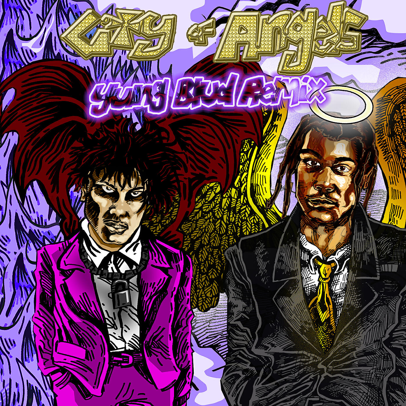 24KGoldn - CITY OF ANGELS (YUNGBLUD Remix)