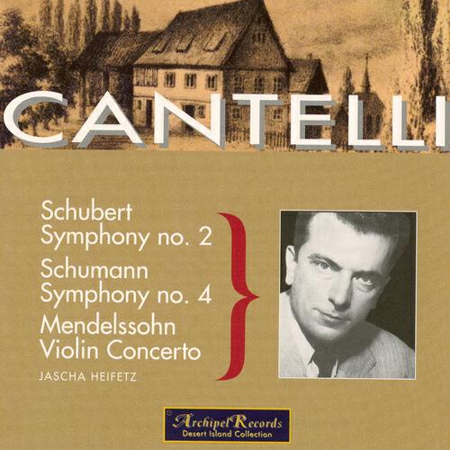 Jascha Heifetz - Schubert : Symphony No.2 in B Flat Major D. 125 : I.Largo - Allegro Vivace