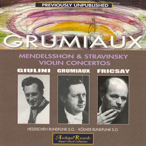 Arthur Grumiaux - Violin Concerto in  D Major : IV.Capriccio