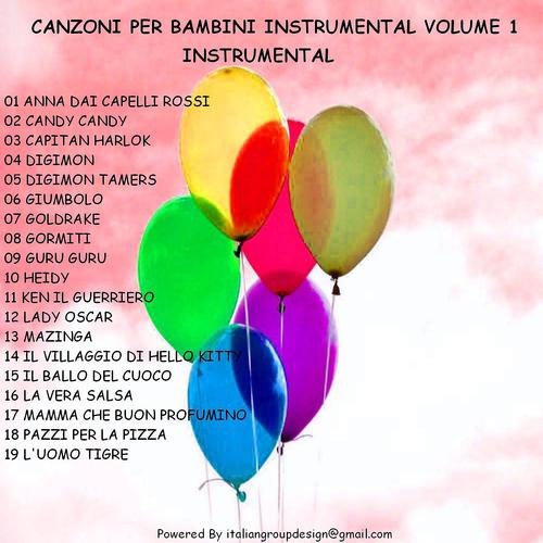 Постер альбома Canzoni per bambini instrumental, vol . 1