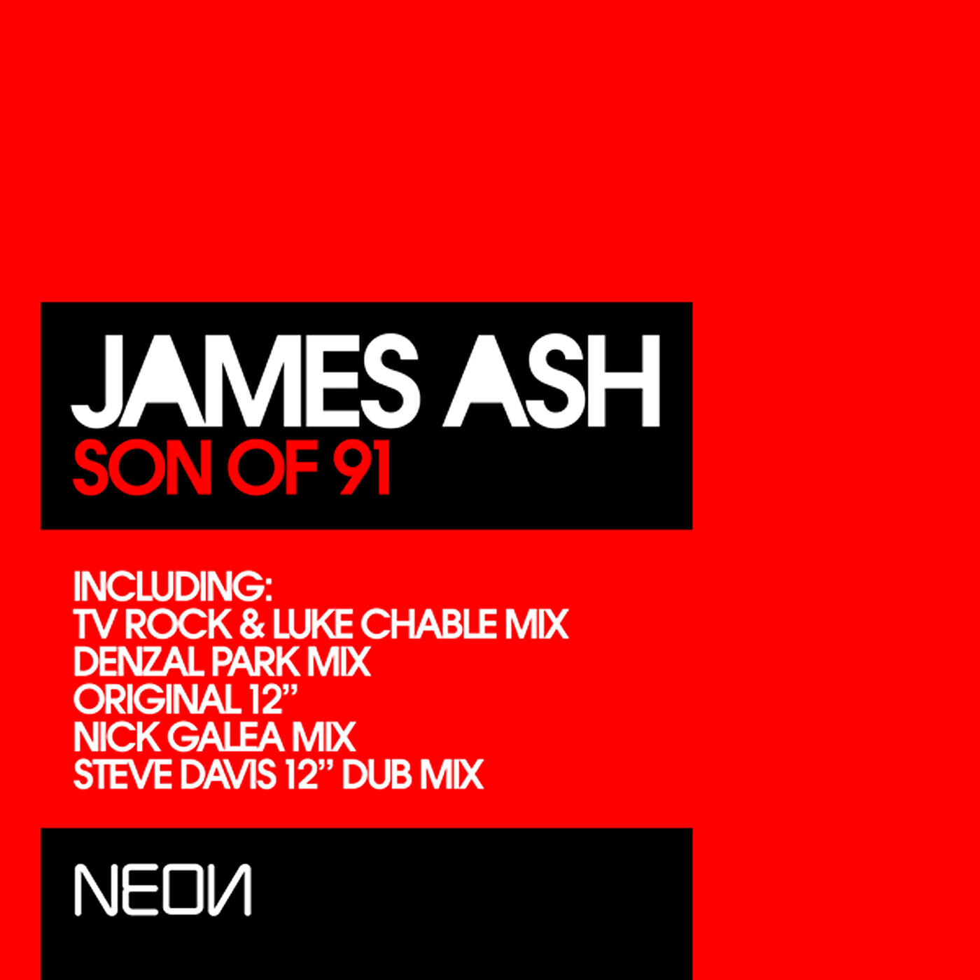 James Ash - Son Of 91 (TV ROCK & Luke Chable Mix)