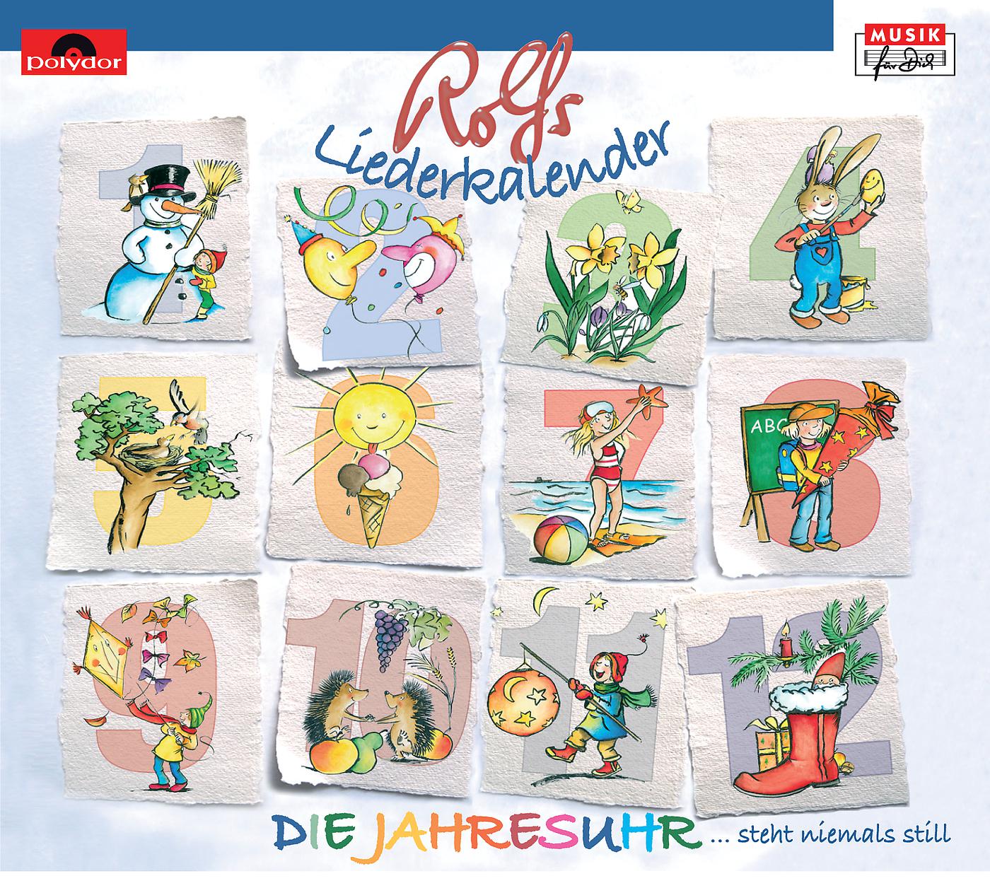 Постер альбома Rolfs Liederkalender / Die Jahresuhr