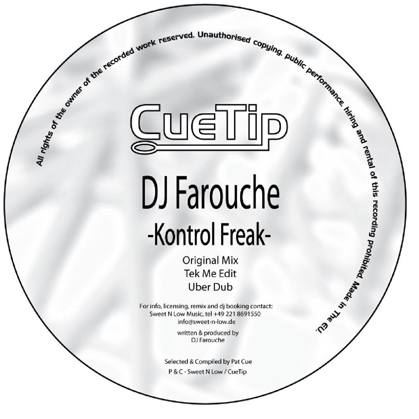 DJ Farouche - Kontrol Freak (Tek Me Edit)