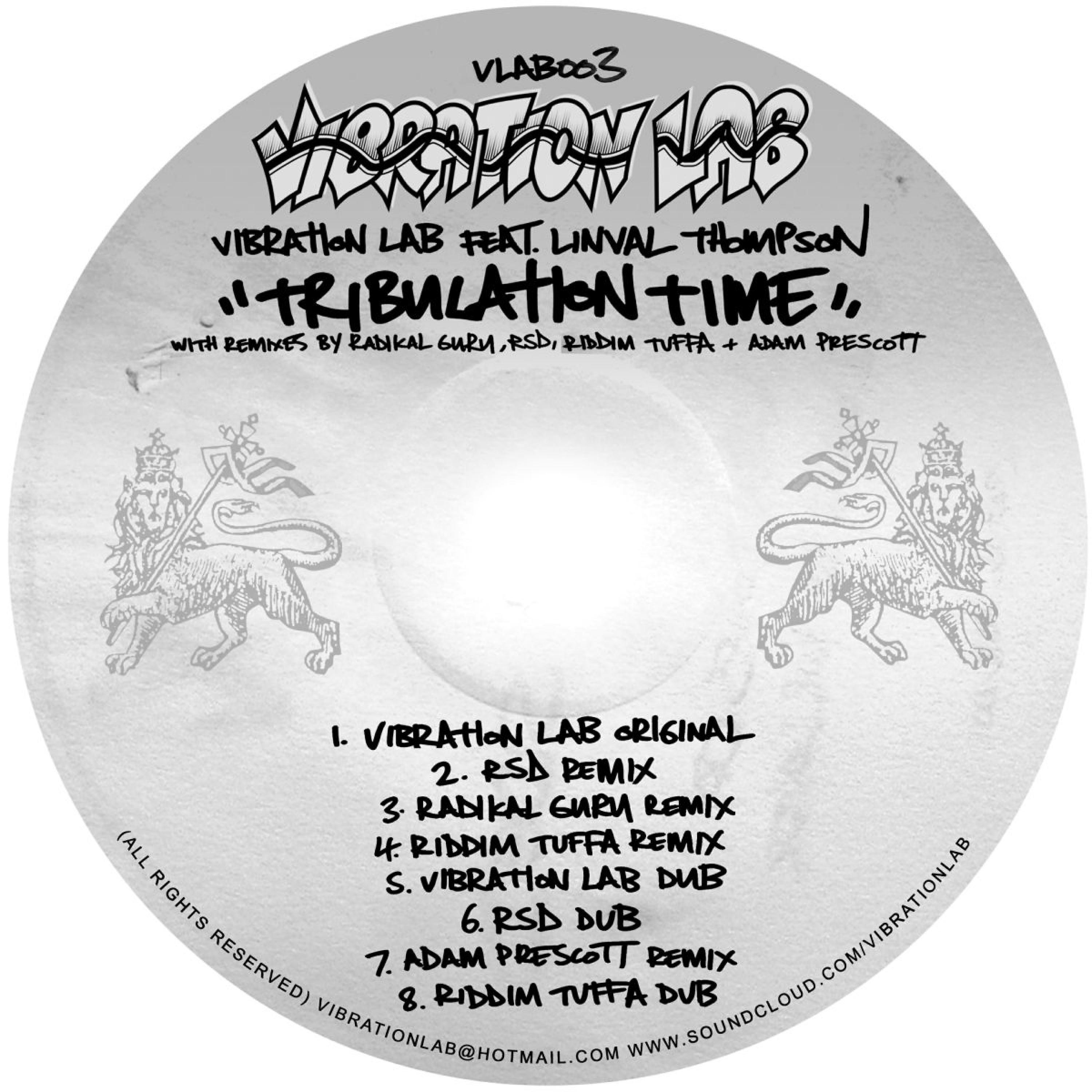 Vibration Lab - Tribulation Time (Vibration Lab Dub)