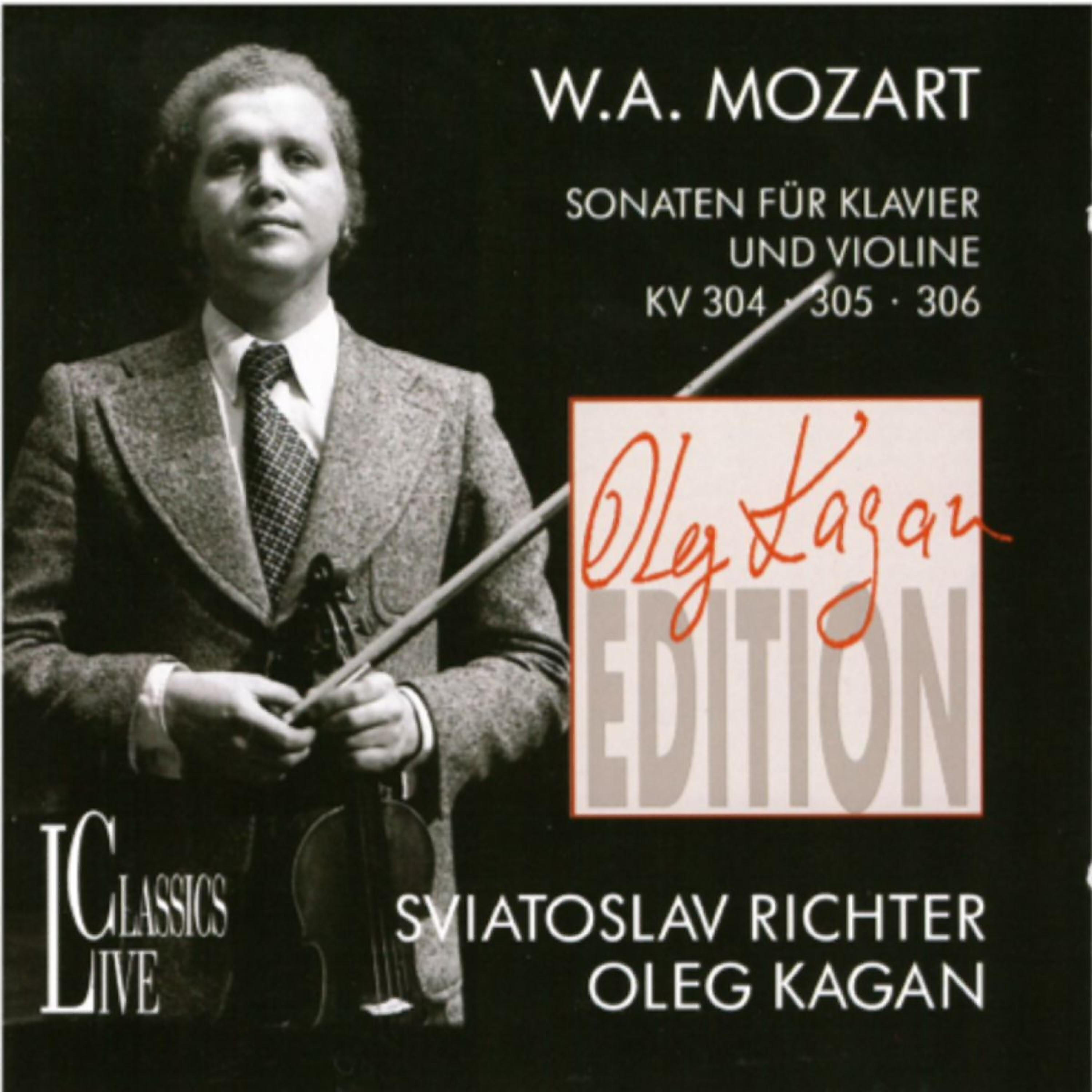 Oleg Kagan - Violin Sonata in B-Flat Major, K. 454: II. Andante