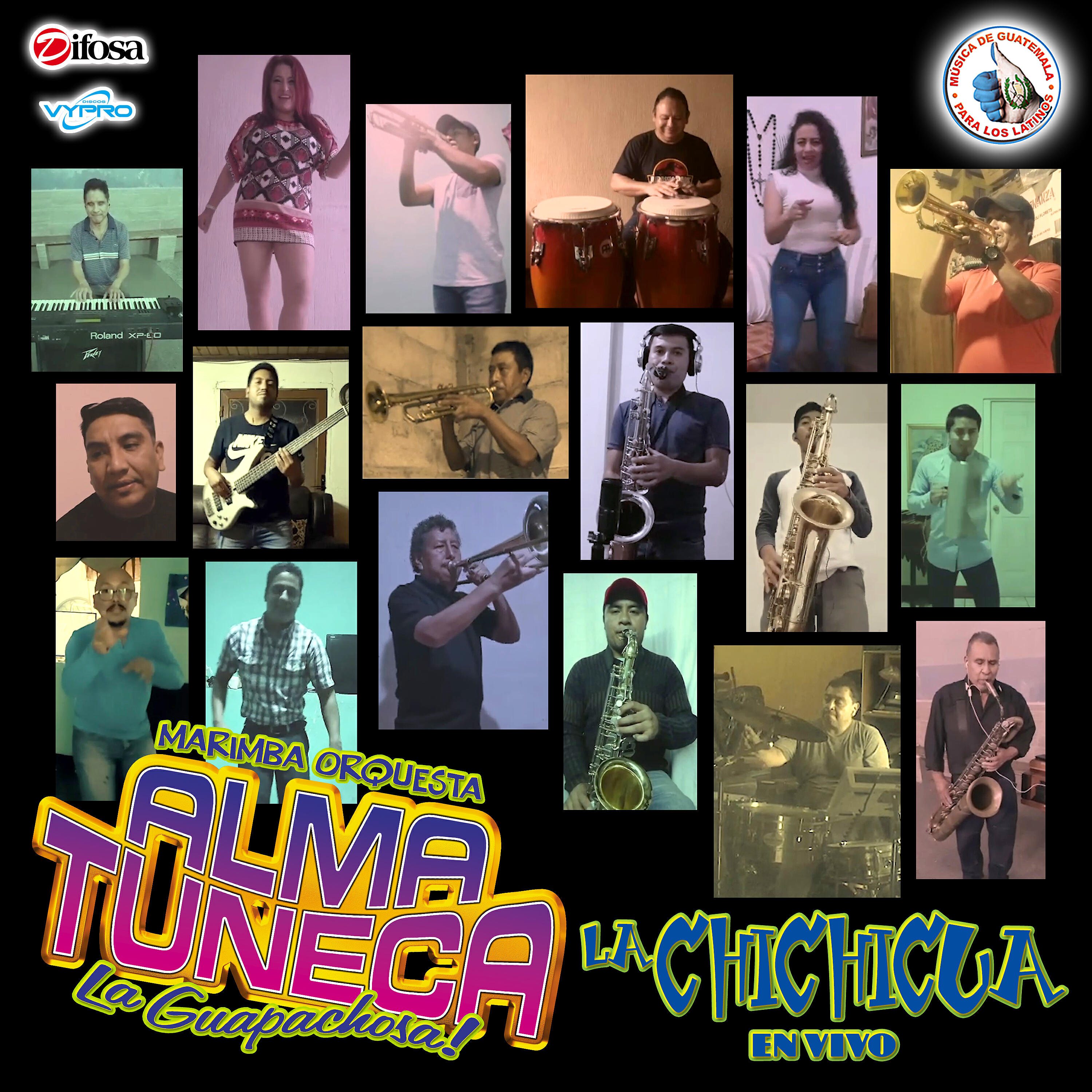 Marimba Orquesta Alma Tuneca - La Chichicua. Música de Guatemala para los Latinos (En Vivo)