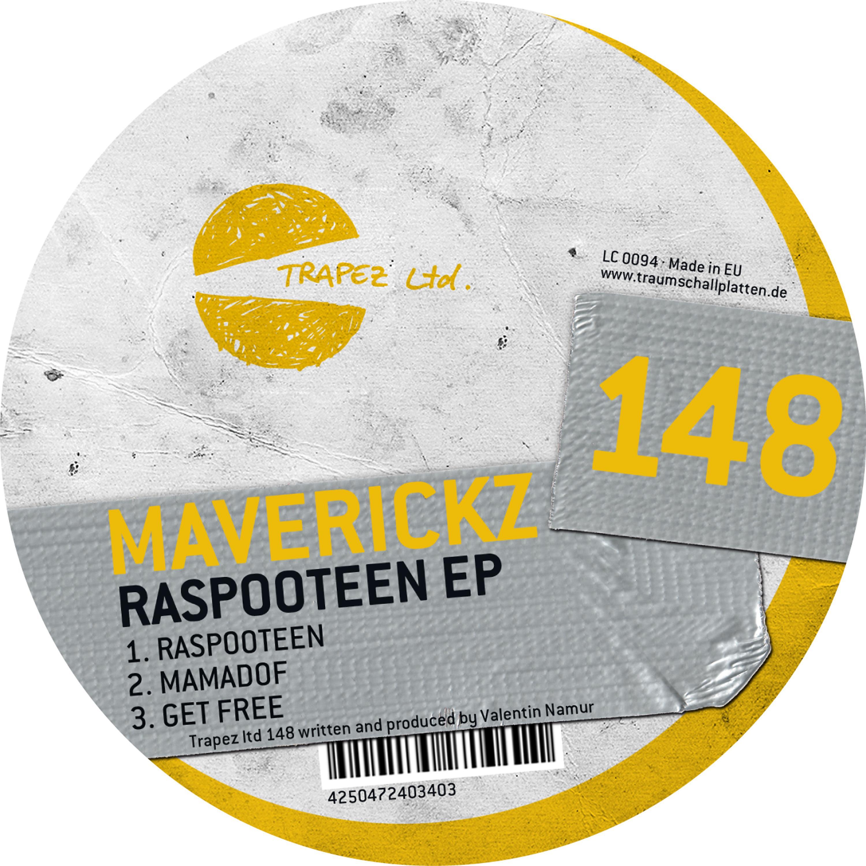 Постер альбома Raspooteen - EP