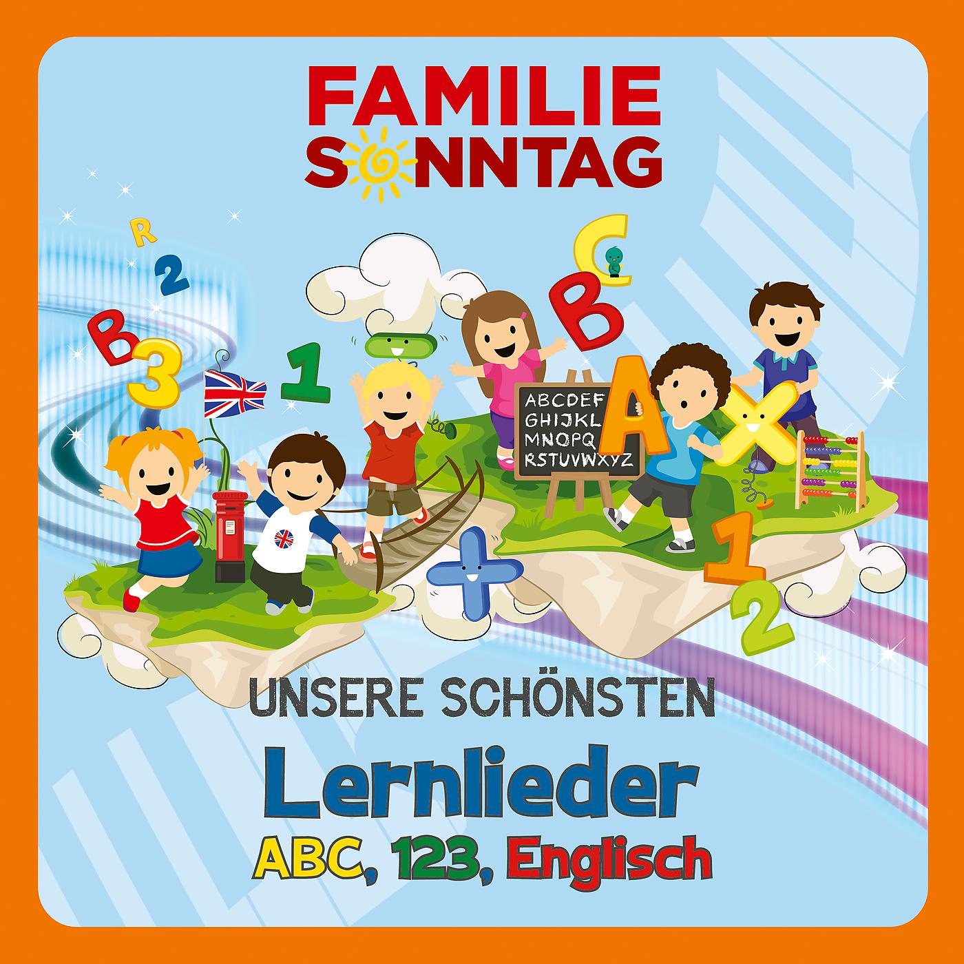Постер альбома Unsere schönsten Lernlieder - ABC, 123, Englisch